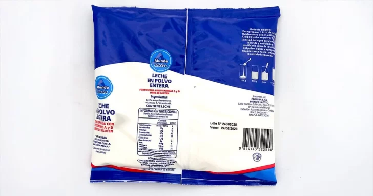 La Assal emitio un alerta alimentaria para un producto de la marca Mundo Lacteo 2