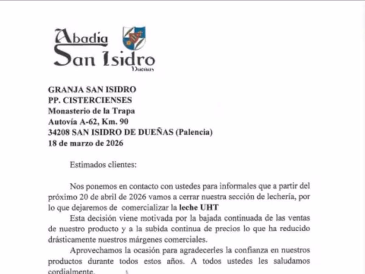 La Trapa de Dueñas deja de producir leche tras más de 70 años de historia 1