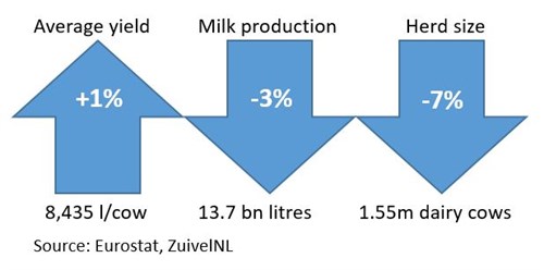 Las limitaciones ambientales frenan la produccion de leche holandesa1