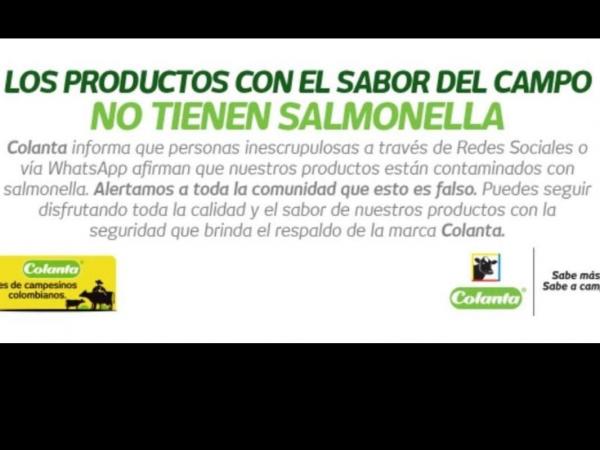 No caiga en la trampa de la supuesta leche con Salmonella1