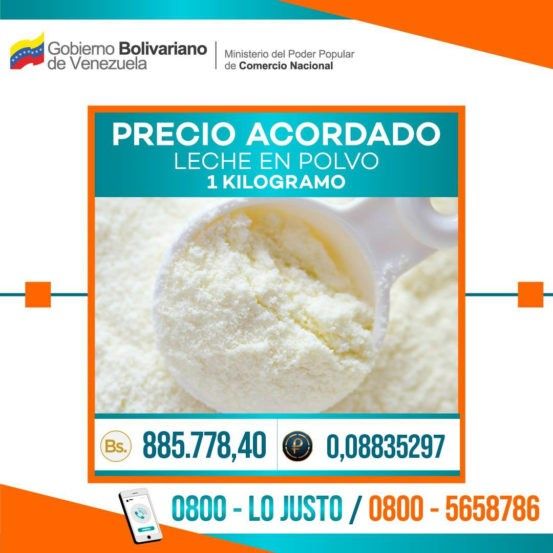 LA LECHE LIQUIDA Y EN POLVO TAMBIEN TIENEN SU PRECIO ACORDADO1