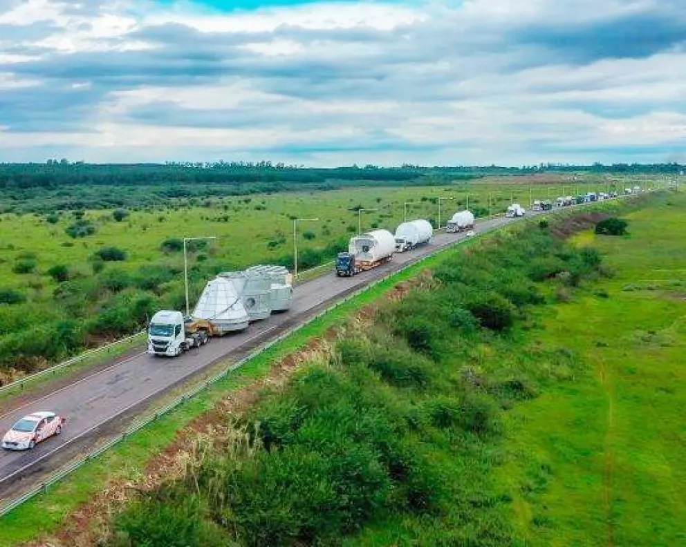 Una nueva fábrica láctea en viaje hacia Córdoba