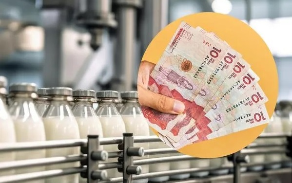 Precio que pagarían los colombianos por un litro de leche en 2025 hasta casi $ 10.000