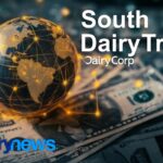 South Dairy Trade muestra una baja de precios para diciembre