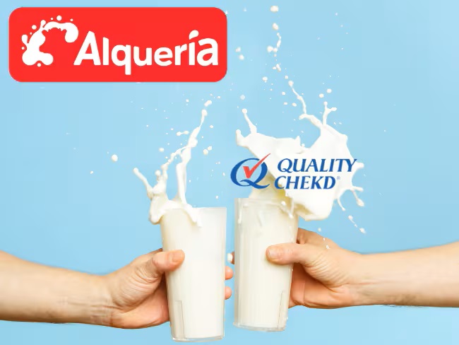 Alquería cumple 24 años con la certificación Quality Chekd la más importante del mundo