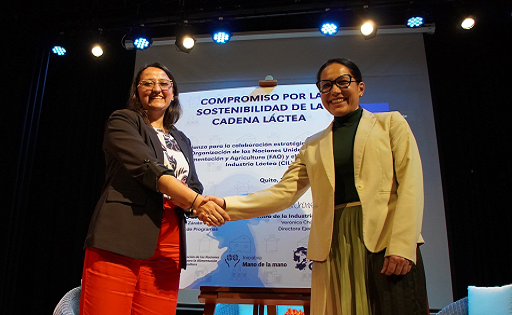FAO y CIL sellan alianza para impulsar la lechería sostenible en Ecuador
