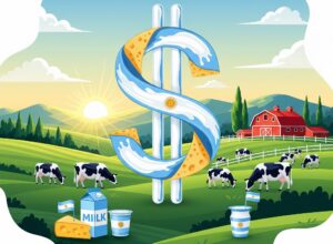 2.300 millones de dólares, el valor de la lechería argentina