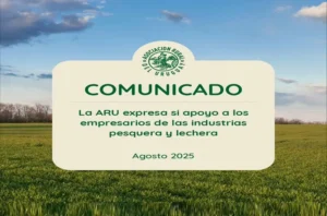 ARU apoya a la industria de la pesca y la leche