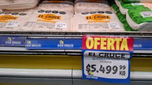 Precios de quesos en fábrica bajan hasta 3%