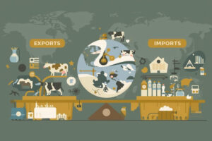 Chile balanza láctea sigue en déficit pese a alza exportadora