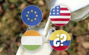 India, UE y EE. UU. lideran el consumo mundial de leche dónde queda Colombia