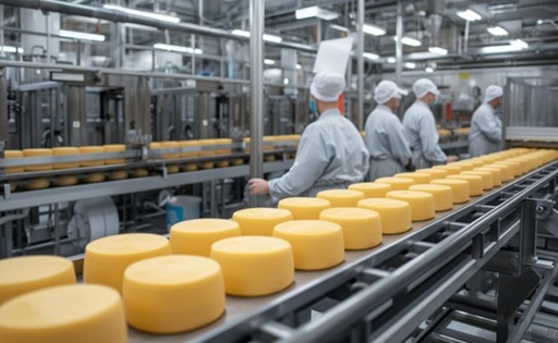 Elaboración de productos lácteos crece en Chile al mes de agosto de 2025