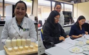 INIA evalúa leches con colorantes naturales