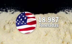 Se acabaron los contingentes de leche en polvo de EE. UU