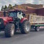 Agricultores españoles protestan contra el acuerdo UE–Mercosur