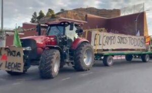 Agricultores españoles protestan contra el acuerdo UE–Mercosur