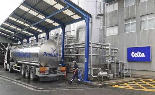 Leche Celta 99,6 % de residuos valorizados