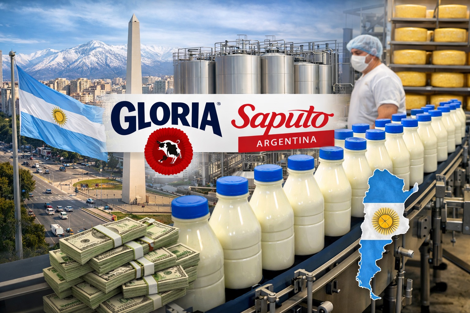 Gloria compra Saputo Argentina