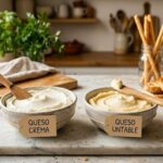 Queso crema vs untable claves que cambian tu receta