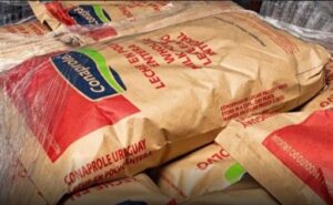 Las exportaciones de productos lácteos de Uruguay registraron un descenso del 4%