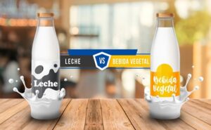 Leche entera vs bebidas vegetales