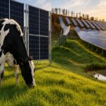 La primera ganadería de Colombia donde las vacas viven bajo paneles solares 2 La primera ganadería de Colombia donde las vacas viven bajo paneles solares