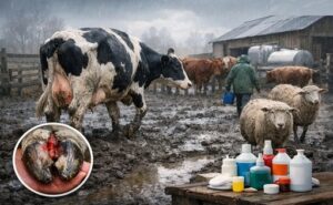 Barro y humedad elevan el riesgo de enfermedades en vacas lecheras y rodeos durante el invierno