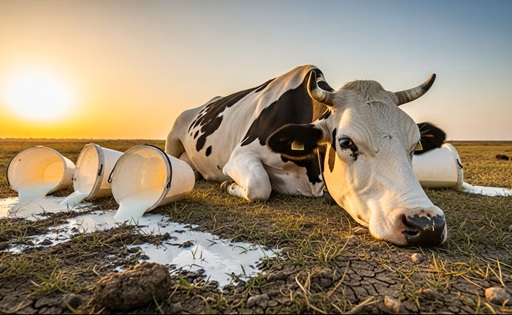 El clima reduce la producción de leche en Panamá y golpea con fuerza a la industria láctea