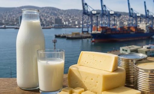 Chile acelera sus exportaciones lácteas crecen 9,5% y la leche en polvo salta 23%