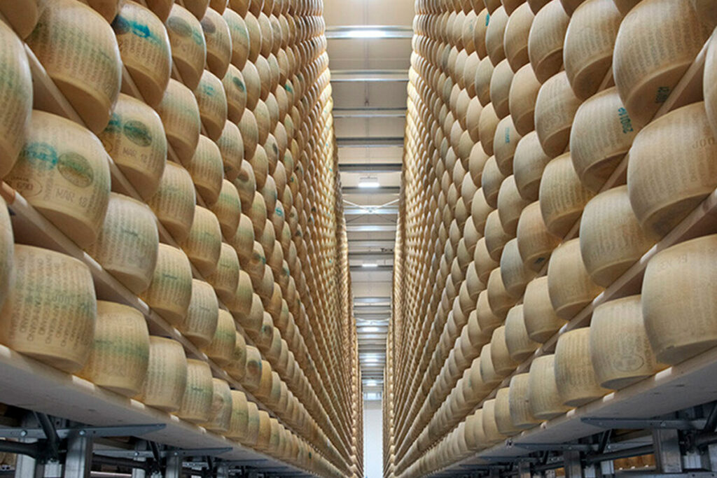 El calor amenaza al “banco del queso” más costos para conservar el parmesano y menos leche