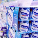 Danone queda detrás de tres grandes lácteas españolas en ventas